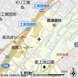 大阪府河内長野市上原町888-16周辺の地図