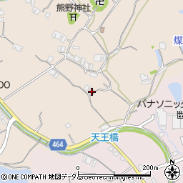 兵庫県淡路市王子82周辺の地図