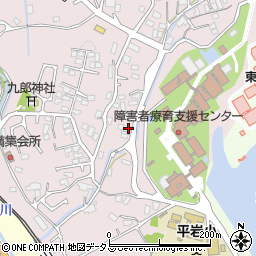 広島県東広島市八本松町米満475周辺の地図