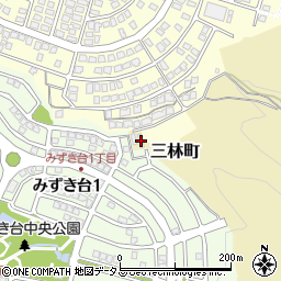 大阪府和泉市三林町843周辺の地図