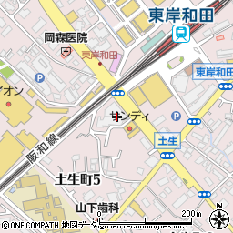 塩田医院周辺の地図