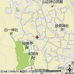 山陽新聞水呑・田尻販売所周辺の地図
