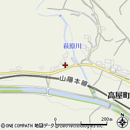 広島県東広島市高屋町高屋東2871周辺の地図