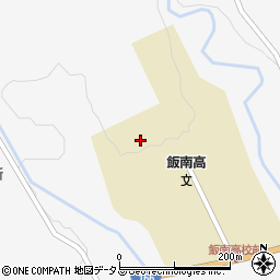 飯南高校体育教官室周辺の地図