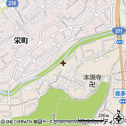 大阪府河内長野市喜多町486周辺の地図