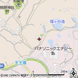 兵庫県淡路市王子146周辺の地図