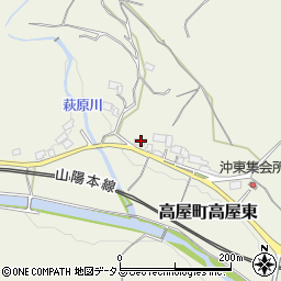 広島県東広島市高屋町高屋東2785周辺の地図