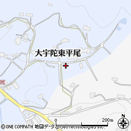 奈良県宇陀市大宇陀東平尾周辺の地図