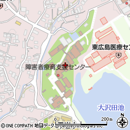 広島県東広島市八本松町米満198周辺の地図
