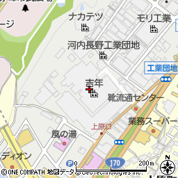 大阪府河内長野市上原西町16周辺の地図