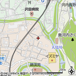大阪府河内長野市喜多町49周辺の地図