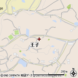 兵庫県淡路市王子1182周辺の地図