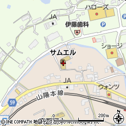 広島県東広島市高屋町中島490周辺の地図
