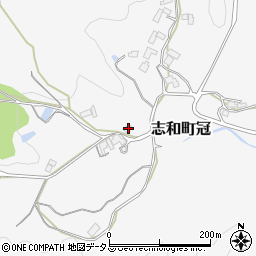 広島県東広島市志和町冠1871周辺の地図