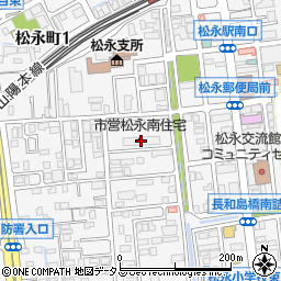 鍵屋の緊急隊・福山松永店周辺の地図