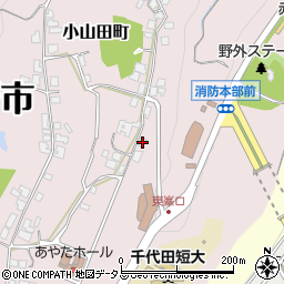 大阪府河内長野市小山田町1904周辺の地図