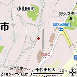 大阪府河内長野市小山田町1904周辺の地図