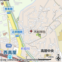 広島県東広島市高屋町中島316周辺の地図
