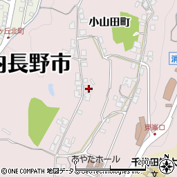 大阪府河内長野市小山田町2457-5周辺の地図