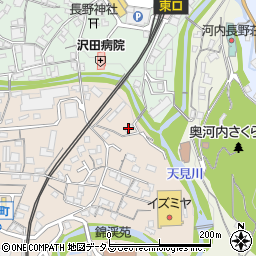 大阪府河内長野市喜多町635周辺の地図