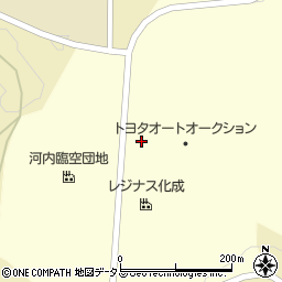 〒739-2211 広島県東広島市河内臨空団地の地図