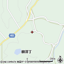 兵庫県淡路市柳澤周辺の地図