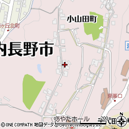 大阪府河内長野市小山田町2457周辺の地図