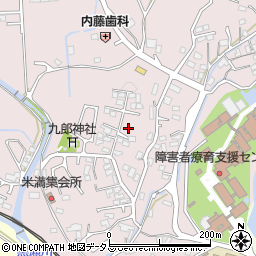 広島県東広島市八本松町米満10206周辺の地図