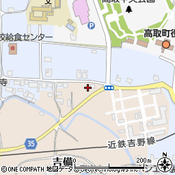 奈良県高市郡高取町吉備36周辺の地図