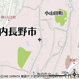 大阪府河内長野市小山田町2461周辺の地図