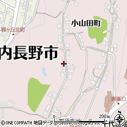 大阪府河内長野市小山田町2462周辺の地図