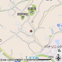 兵庫県淡路市王子130周辺の地図