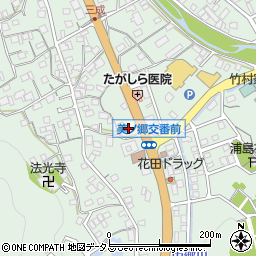 広島県尾道市美ノ郷町三成周辺の地図