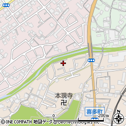 大阪府河内長野市喜多町509周辺の地図
