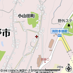 大阪府河内長野市小山田町1910周辺の地図