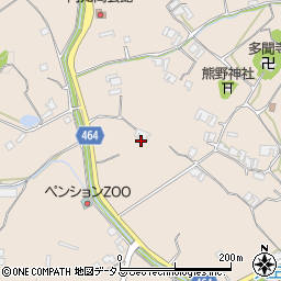 兵庫県淡路市王子46周辺の地図