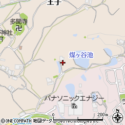 兵庫県淡路市王子151周辺の地図