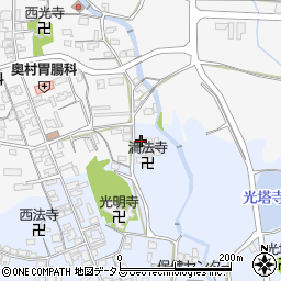 奈良県高市郡高取町下土佐261周辺の地図