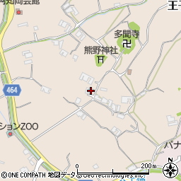 兵庫県淡路市王子105周辺の地図