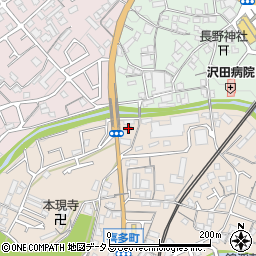大阪府河内長野市喜多町526周辺の地図