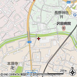 大阪府河内長野市喜多町1周辺の地図