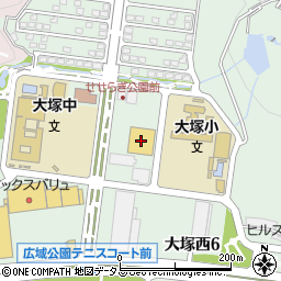 ドラッグコスモス西風新都店周辺の地図