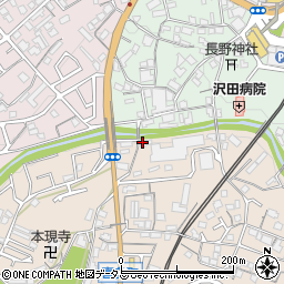 大阪府河内長野市喜多町626周辺の地図