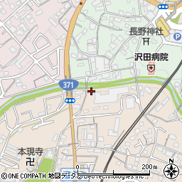 大阪府河内長野市喜多町701周辺の地図