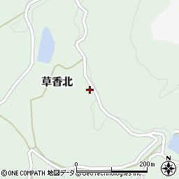 兵庫県淡路市草香北周辺の地図