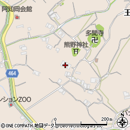 兵庫県淡路市王子117周辺の地図