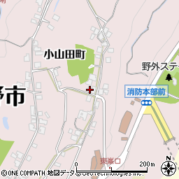 大阪府河内長野市小山田町1917-3周辺の地図