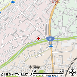 大阪府河内長野市栄町18-7周辺の地図