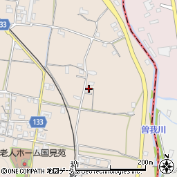 奈良県御所市柏原1445周辺の地図