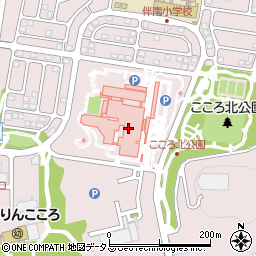 広島市立リハビリテーション病院（広島市立病院機構）周辺の地図